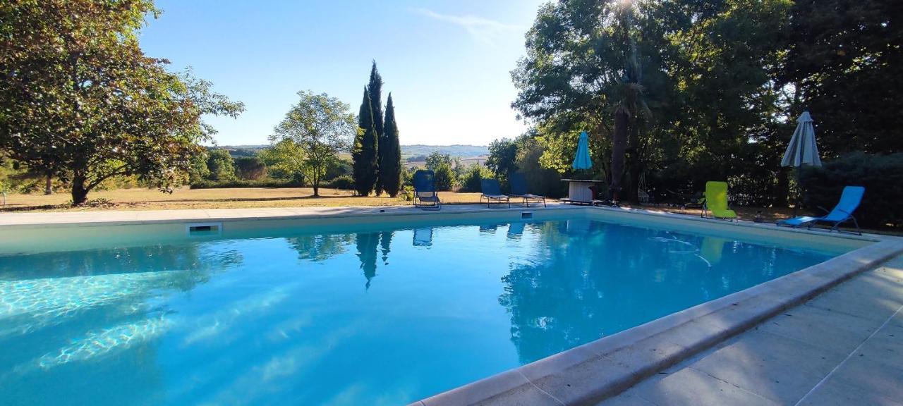 مبيت وإفطار Puygaillard-de-Quercy Domaine Les Garrigues المظهر الخارجي الصورة